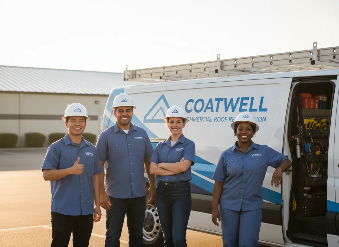 Commercial roof coating company in Annada, MO